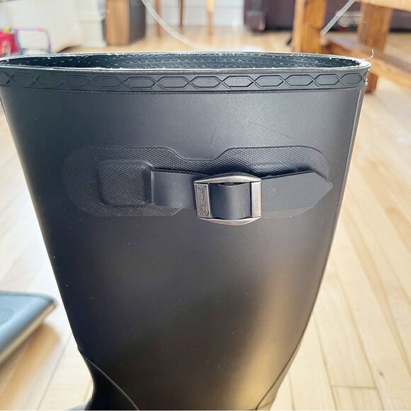 Kamik Olivia Black Tall Rubber Boots - Picture 4 of 12